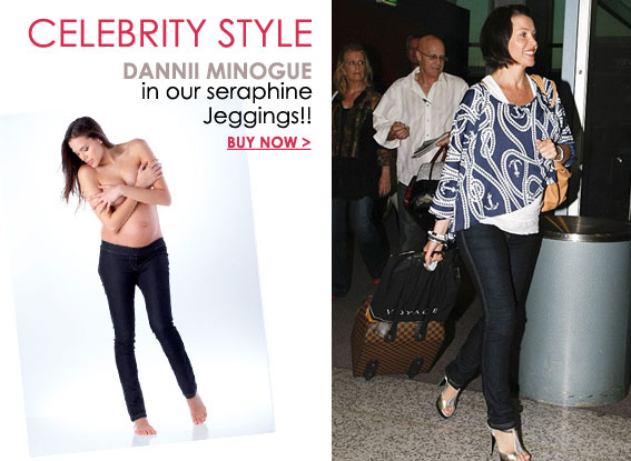 dannii minogue wears our seraphine jeggings