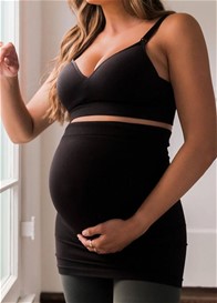 Blanqi - Built-in Support Belly Band in Black