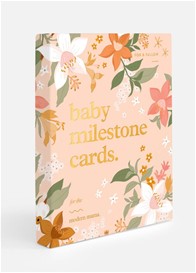 Fox & Fallow - Baby Milestone Cards in Floral