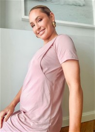 Lait & Co - Candie Nursing Nightie in Pink