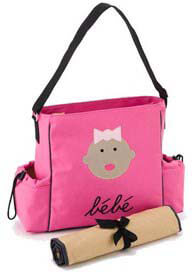 Dante Beatrix - Bebe Baby Tote in Pink