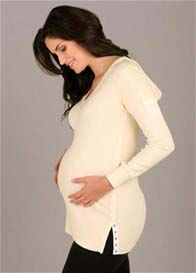 1 In The Oven - Nursing Hoodie with Snaps - 2 colours * ON SALE *