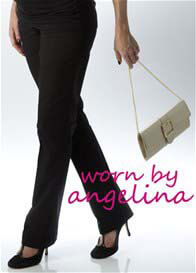 Seraphine - Aurelie Straight Leg Maternity Trousers - worn by Angelina Jolie
