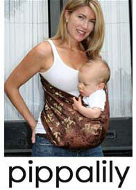 Pippalily - Luxe Chocolate Brown Dragon Baby Carrier - ON SALE