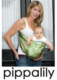 Pippalily - Luxe Green Dragon Baby Carrier - ON SALE