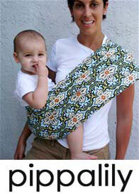 Pippalily - Luxe Sky Temple Garland Baby Carrier - ON SALE