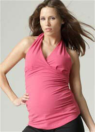 Seraphine - Calista Halterneck Maternity Top