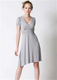 Dote - Mist Puff Sleeve Nursing Dress
