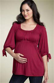 Maternal America - Braided Maternity Top - ON SALE