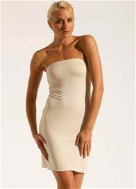 LIL Designs - Nude Buttersoft Bandeau Dress