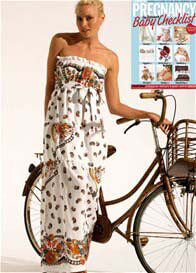 LIL Designs - Vintage Print Tiered Maxi Dress