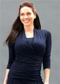 Mayreau - Mia 3/4 Sleeve Nursing/Maternity Top