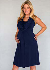 Mayreau - Sleeveless Cowl Nursing/Maternity Dress - more colours