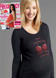 PureT - 2 Hearts that Beat as One Organic L/S Maternity Tee