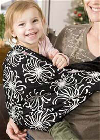 Lucky Baby - Briar with Plush Minkee Baby Carrier