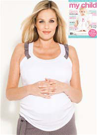 Amoralia - Ribbed Cotton Nursing Vest