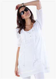 Seraphine - Sara Lace Trimmed Maternity Tunic - ON SALE