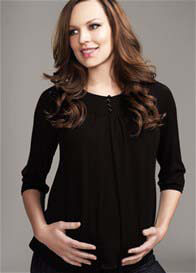 Maternal America - 3/4 Sleeve Nursing/Maternity Top - 2 colours * ON SALE *