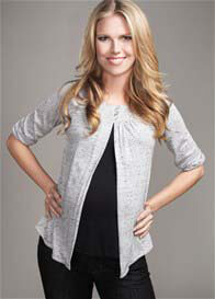 Maternal America - 3/4 Sleeve Nursing/Maternity Sweater - perfect for work!