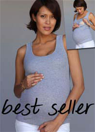 1 In The Oven - Essential Ribbed Nursing Tank Top - ON SALE