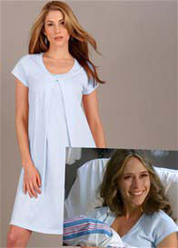 1 In The Oven - Jersey Hospital Gown * WORN BY JENNIFER LOVE-HEWITT * - 3 colours!
