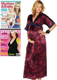 Everly Grey - Laila Maxi Dress - Magenta Swirl - ON SALE