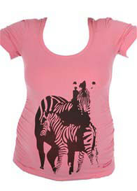Miatom - Zebras Maternity Tee