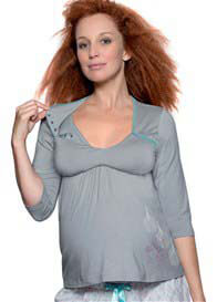 HOTmilk - Delighted With Her Victory 3/4 Sleeve Nursing/Maternity Top