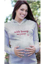 2 Chix - With Bump not Plump Hoodie