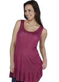 NOM - Ruffle Tank Top - ON SALE