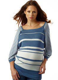 Seraphine - Nessa Striped Nursing Jumper