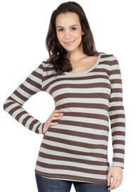 NOM - Cole Striped Tee - ON SALE