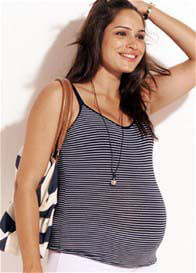 Bonds - Bumps Navy Striped Nursing Singlet - ON SALE