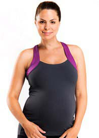 Via Prive - Ivy Workout Tank in Steel
