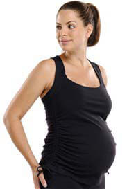 Via Prive - Tulip Exercise Tank in Black