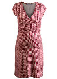 Queen mum - Love Print Dress in Red