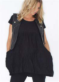 Fillyboo - Two Hands Two Hearts Black Tunic - ON SALE 