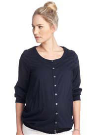 Esprit - Peasant Blouse in Navy
