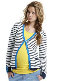Esprit - Striped Knit Cardigan