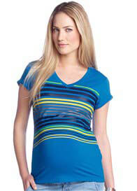 Esprit - Royal Blue Striped Tee