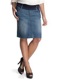 Esprit - Denim Skirt in Light Stone Wash