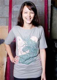 MamaFeelsGood - Grey Unicorn Nursing Tee