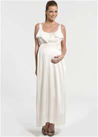 Pomkin - Nathalie Breastfeeding Dress in Ecru