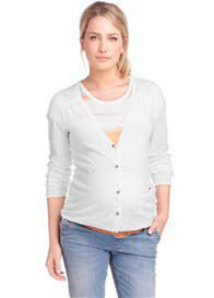 Esprit - White Knit Cardigan