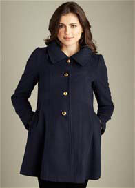 Maternal America - Navy Pea Coat