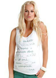 Esprit - Complete My World Print Organic Top