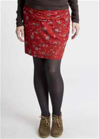 Queen mum - Flower Print Skirt - ON SALE