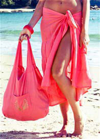 Deshabille - Long Island Sarong in Melon