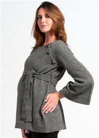 Pomkin - Balthazar Nursing Poncho in Grey