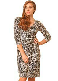 Milk Nursingwear - Side Shirred Crossover Nursing Dress